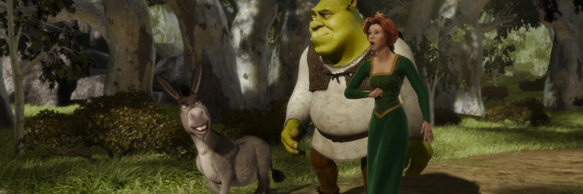 Shrek 4K 2001 big poster