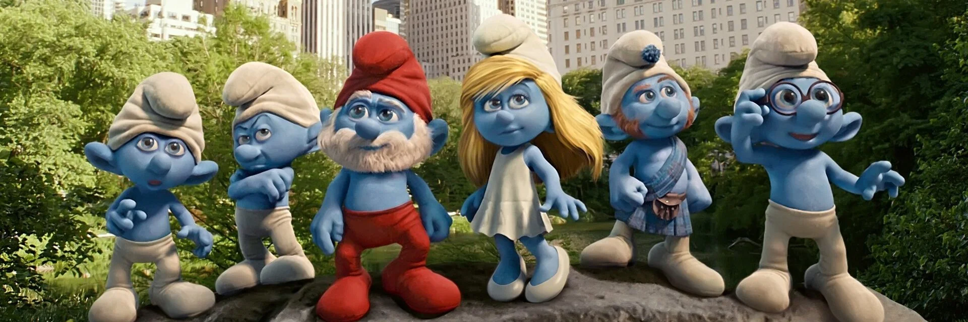 The Smurfs 4K 2011 big poster