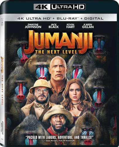 Jumanji: The Next Level 4K 2019 poster