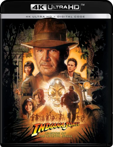 Indiana Jones and the Kingdom of the Crystal Skull 4K 2008 poster