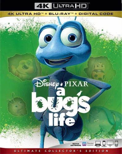 A Bug's Life 4K 1998 poster