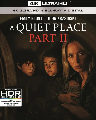 A Quiet Place Part II 4K 2020 poster