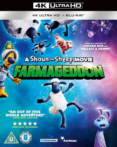 A Shaun the Sheep Movie: Farmageddon 4K 2019 poster