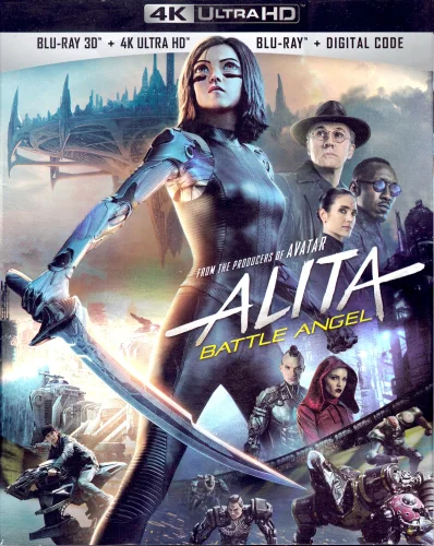 Alita: Battle Angel 4K 2019 poster