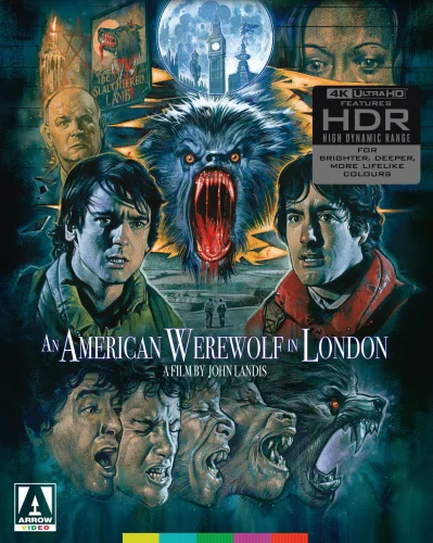 An American Werewolf in London 4K 1981 poster