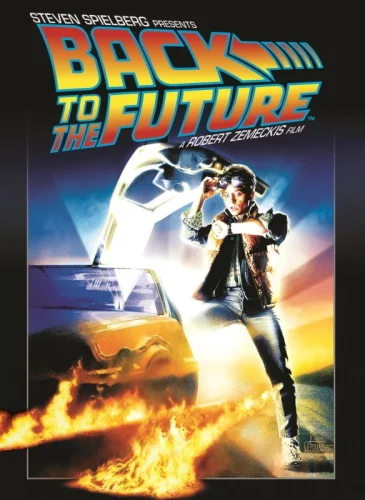 Back to the Future 4K 1985 poster