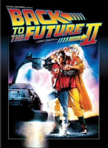 Back to the Future Part II 4K 1989 poster