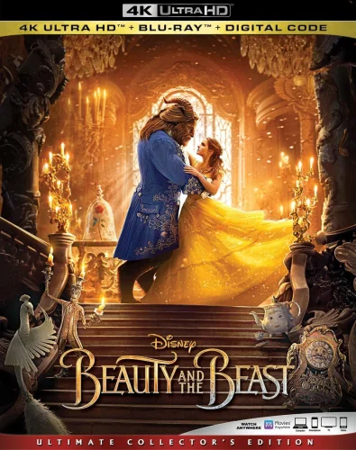 Beauty and the Beast 4K 2017 poster