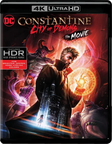 Constantine: City of Demons - The Movie 4K 2018 poster