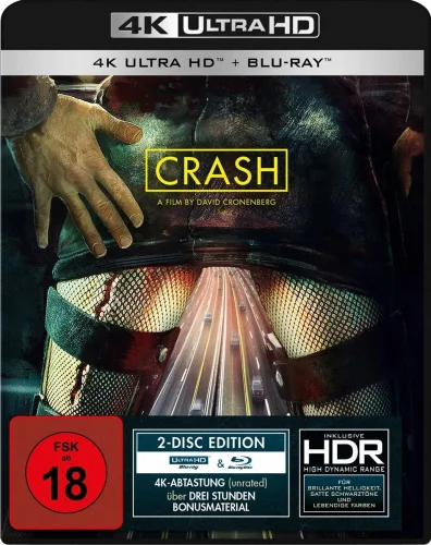 Crash 4K UNRATED 1996 poster