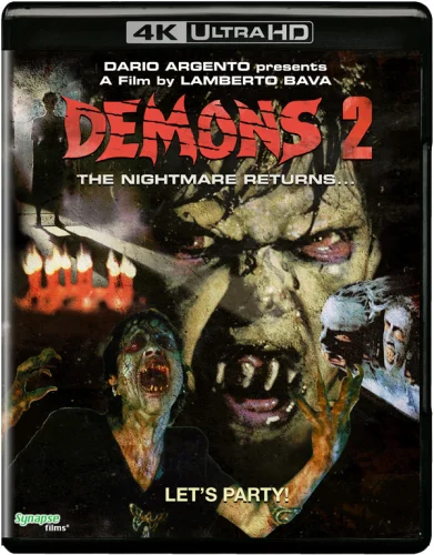 Demons 2 4K 1986 poster