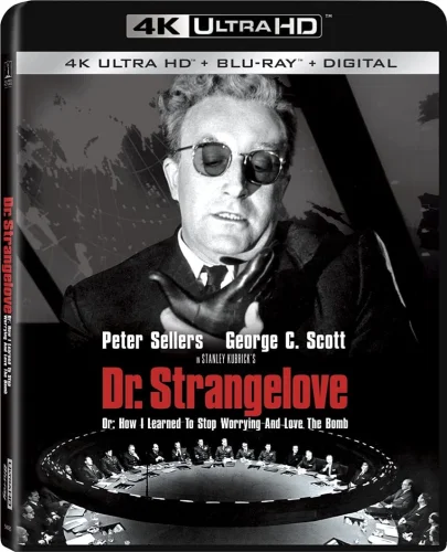 Dr. Strangelove or: How I Learned to Stop Worrying and Love the Bomb 4K 1964 poster