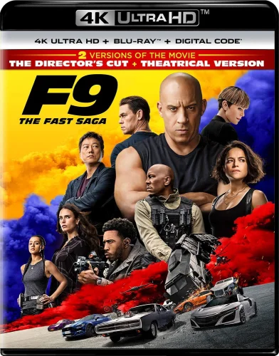 F9: The Fast Saga 4K 2021 poster