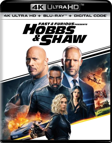 Fast & Furious Presents: Hobbs & Shaw 4K 2019 poster