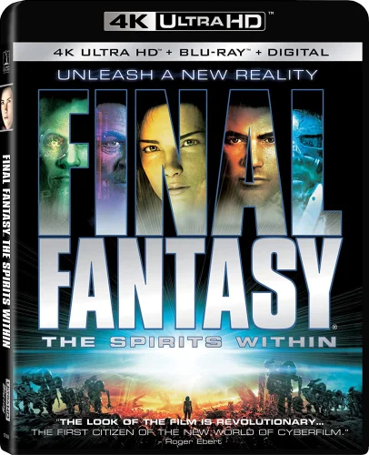 Final Fantasy: The Spirits Within 4K 2001 poster