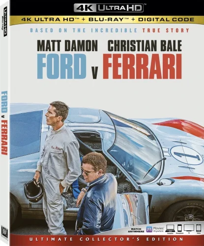 Ford v Ferrari 4K 2019 poster