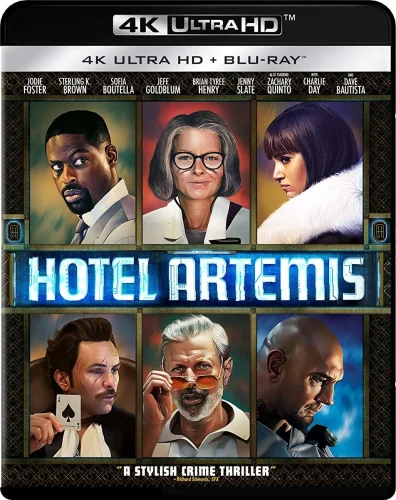 Hotel Artemis 4K 2018 poster