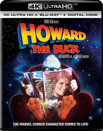 Howard the Duck 4K 1986 poster