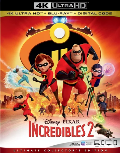 Incredibles 2 4K 2018 poster