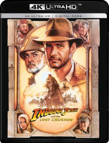 Indiana Jones and the Last Crusade 4K 1989 poster