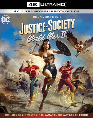 Justice Society: World War II 4K 2021 poster