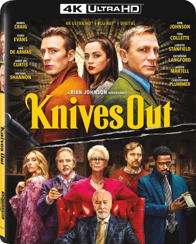 Knives Out 4K 2019 poster