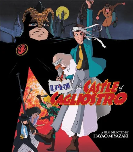 The Castle of Cagliostro 4K 1979 JAPANESE poster