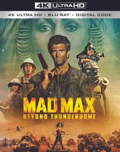 Mad Max Beyond Thunderdome 4K 1985 poster