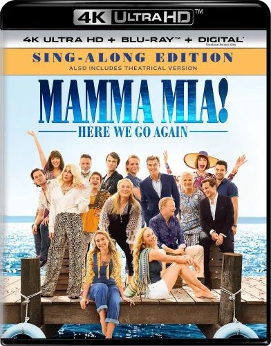 Mamma Mia! Here We Go Again 4K 2018 poster