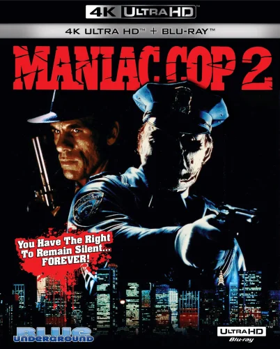 Maniac Cop 2 4K 1990 poster