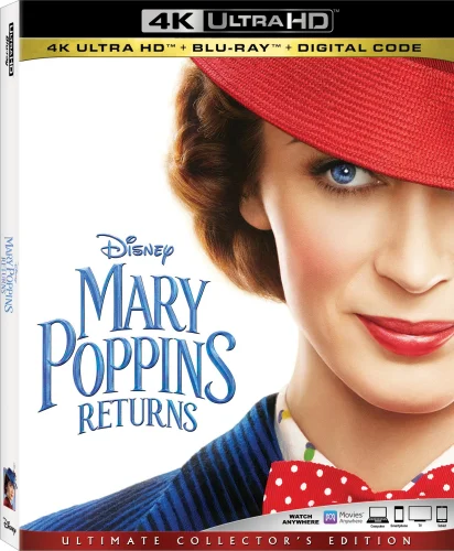 Mary Poppins Returns 4K 2018 poster