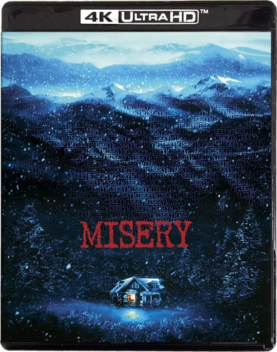 Misery 4K 1990 poster