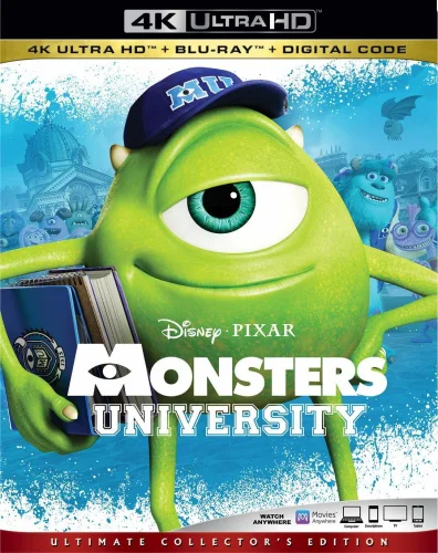 Monsters University 4K 2013 poster