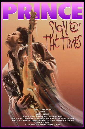 Prince: Sigh o' the Times 4K 1987 poster