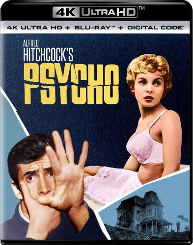 Psycho 4K 1960 UNCUT poster