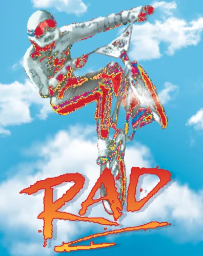 Rad 4K 1986 poster