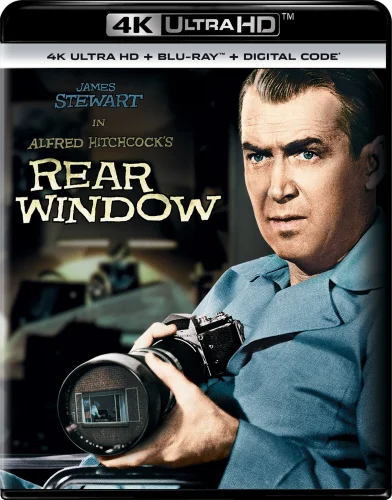 Rear Window 4K 1954 poster