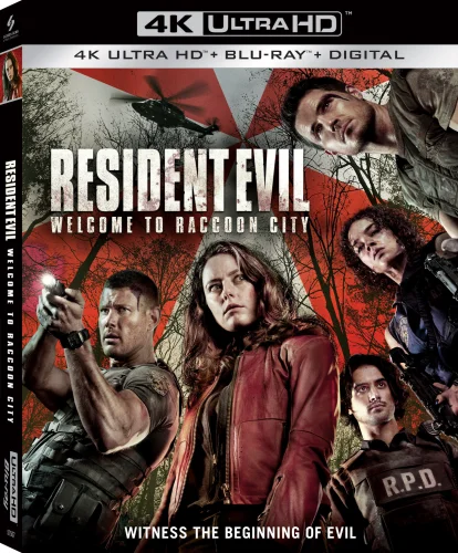 Resident Evil: Welcome to Raccoon City 4K 2021 poster