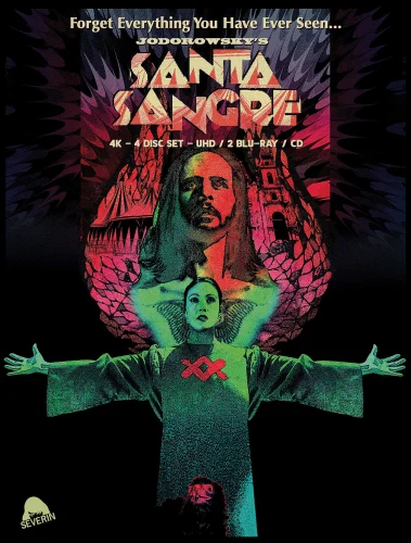 Santa Sangre 4K 1989 poster