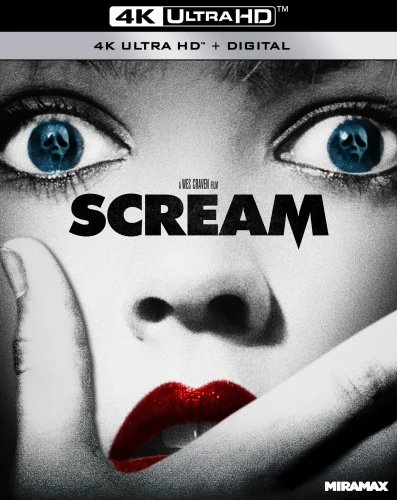 Scream 4K 1996 poster