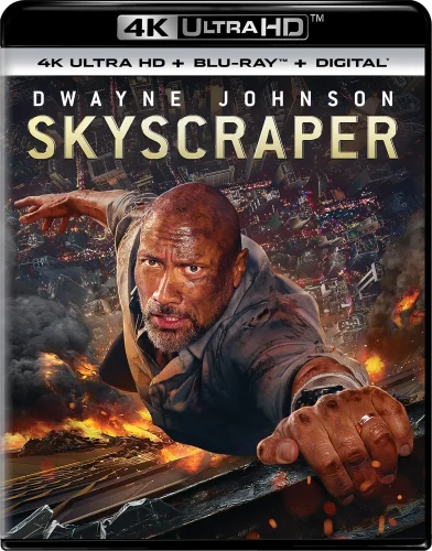 Skyscraper 4K 2018 poster