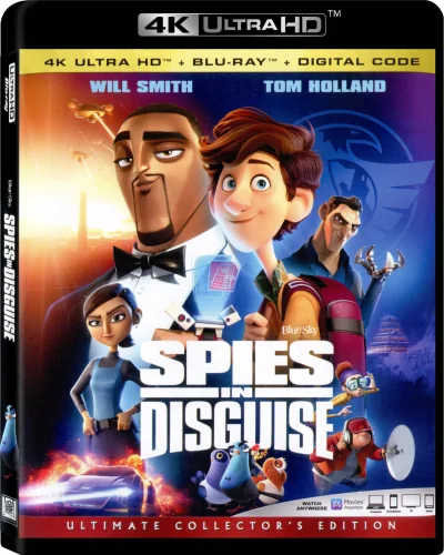 Spies in Disguise 4K 2019 poster