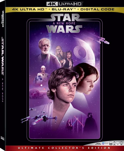 Star Wars: Episode IV - A New Hope 4K 1977 poster