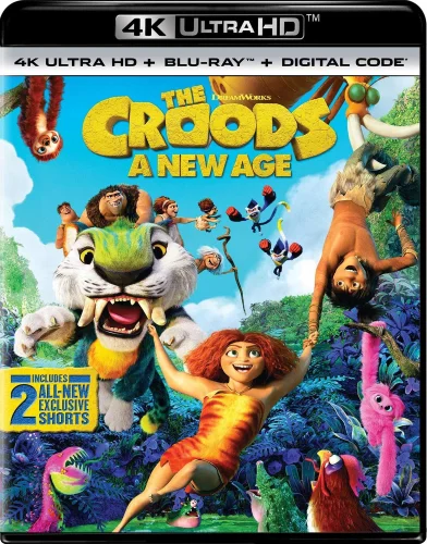 The Croods: A New Age 4K 2020 poster