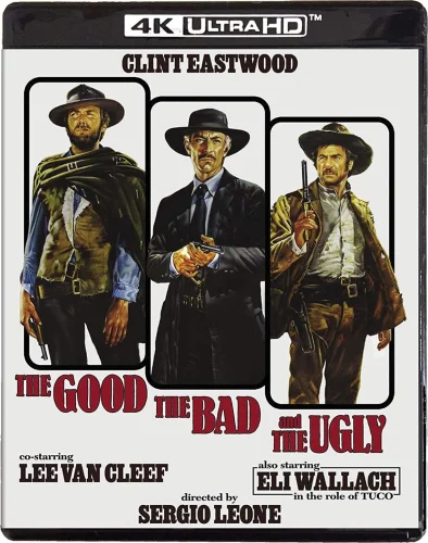 The Good, the Bad and the Ugly 4K 1966 poster