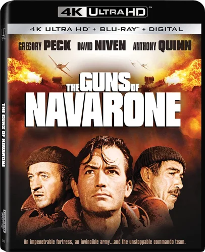 The Guns of Navarone 4K 1961 poster