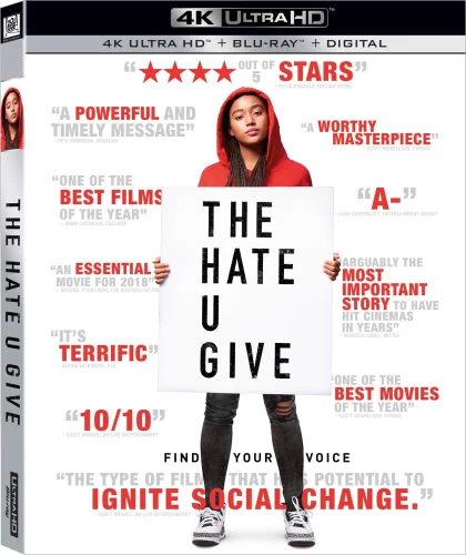 The Hate U Give 4K 2018 poster