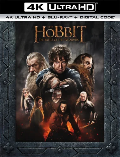 The Hobbit The Battle of the Five Armies 4K 2014 EXTENDED poster