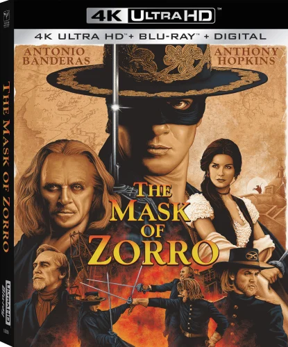 The Mask of Zorro 4K 1998 poster