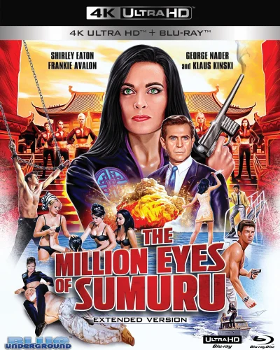 The Million Eyes of Sumuru 4K 1967 poster